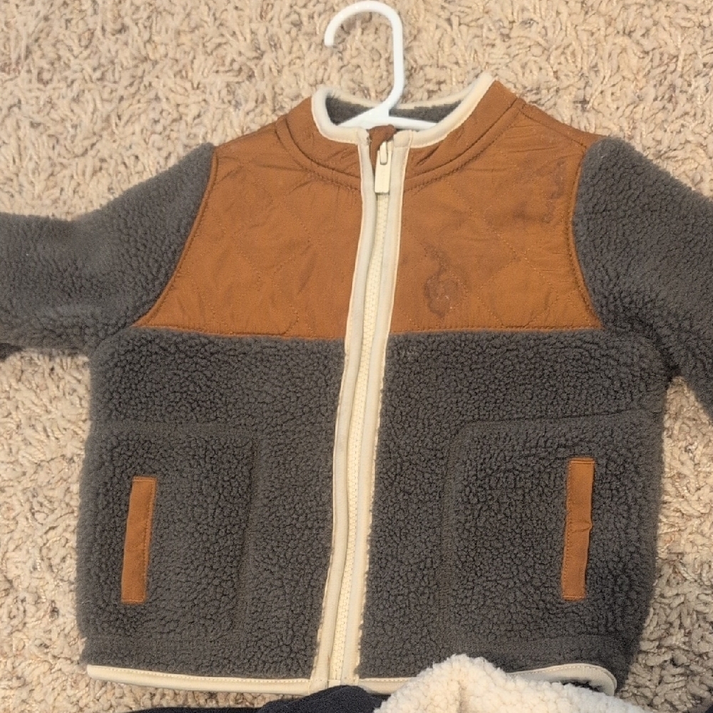 Old Navy Kids' Jacket Set - Black, Gray, Tan, Cream - Picture 7 of 7